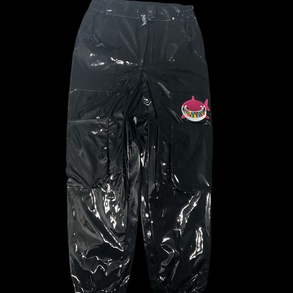 6ix9ine Trollz Puffer Black Jacket & Pants - Picture 2 of 3